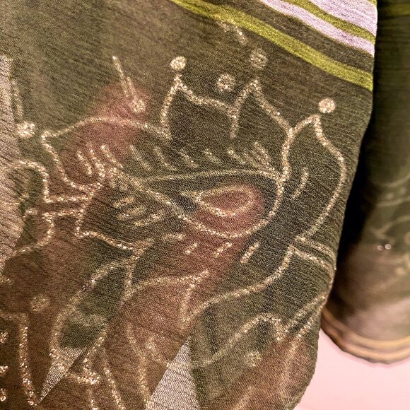 Whimsical Green Tunic - Picture 5 of 7